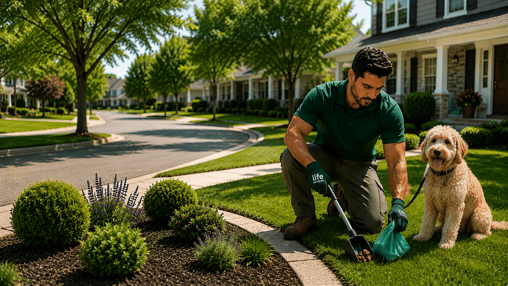 Hygienic Pet Waste Removal Services hero background