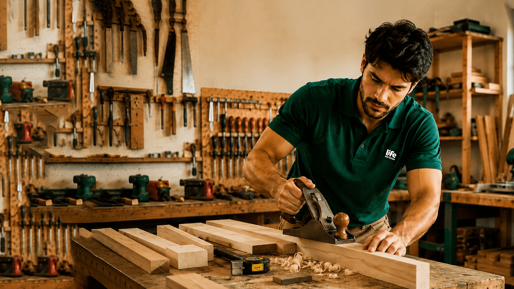 Expert Carpentry & Woodwork Services hero background