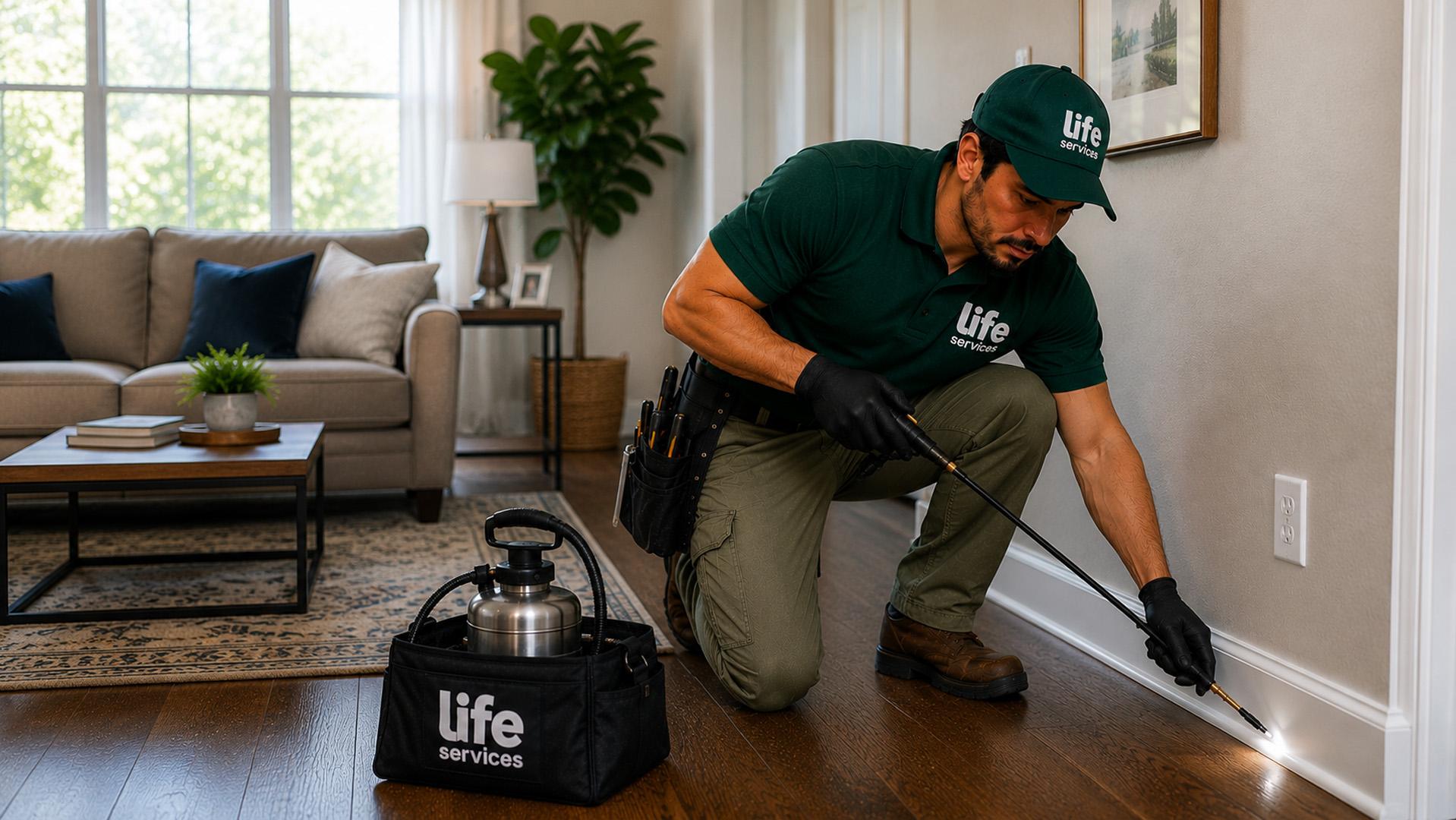 Safe & Effective Pest Control Services hero background